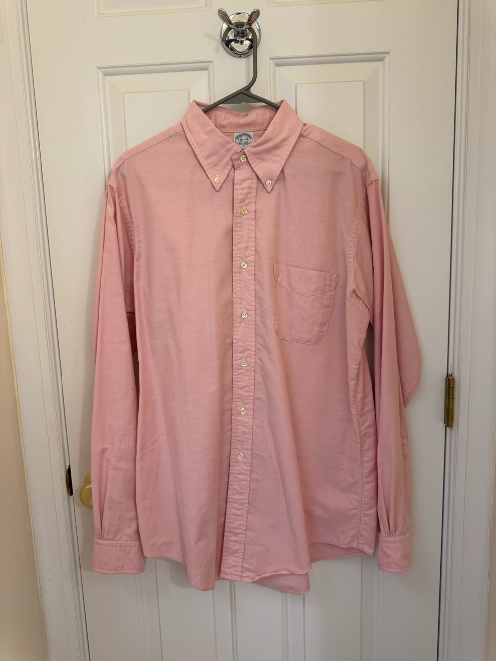 Vintage Classic Brooks Brothers Pink Button-Down Oxford Shirt - Men